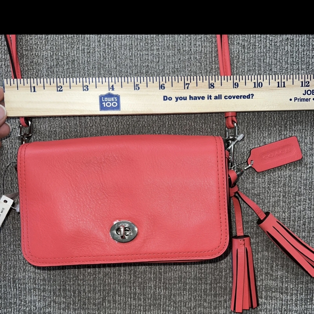 Coach Bright Coral Crossbody